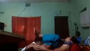 Desi Hot Bhabhi Pussy Licking and Fucked