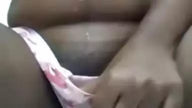 Amateur Indian chick masturbates XXX pussy soaping it and rubbing nipples