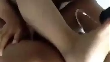 Perverted guy drills GF’s tight cunt in an Indian hard sex