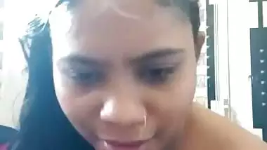 Head bath nude shower with camera recording of GF